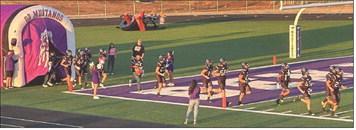 MUSTANGSTAKETHEFIELDATHOME The #6 Benjamin Mustangs take the field Friday night against #4 Cherokee Indians in their fourth game of the season. The Mustangs entered the game with a 3-0 record and went on to win the game bringing them to 4-0. | COURTESY PHOTO