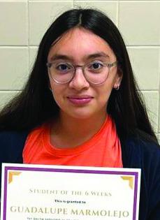 8th grade GUADALUPE MARMOLEJO