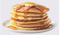 Munday Lions Club serving pancakes for Senior Night
