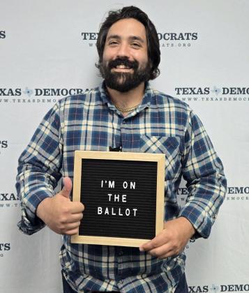 RILEY RODRIGUEZ FOR TEXAS STATE SENATE A Knox County native, Rodriguez recently announced his candidacy on the Democratic ticket forTexas State Senate in District 28. | COURTESY PHOTO