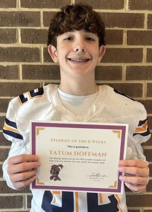 TATUM HOFFMAN, 9th grade