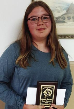1ST PLACE, Emmalee Blanchard, Knox City