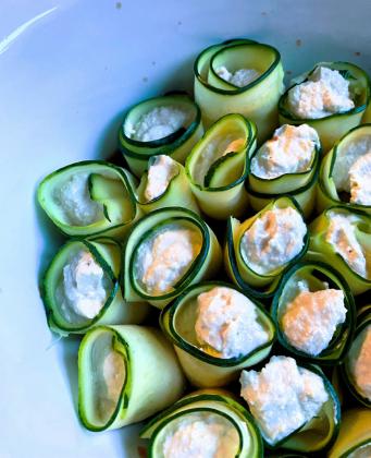 ROLLATINI is a delicious way to prepare zucchini squashinsummer—andyear-round. | ANGELINA LARUE PHOTO