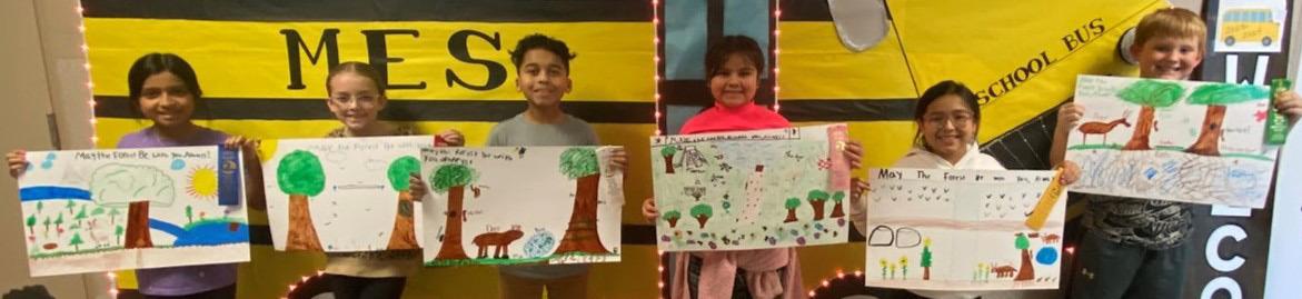 FOURTH GRADE-Olivia Aquilar, Aria Albus, Jacob Garcia, Gizel Garcia, Aaliyah Armendariz, Wyler Hager