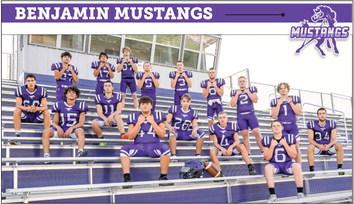 Benjamin rolls on at No. 1 in state, Beats Abilene Christian 72-27