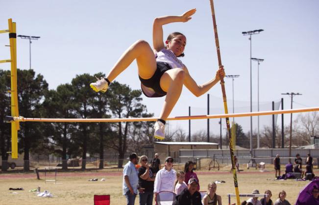 MHS Girls Pole Vault | SHERI BATY PHOTO