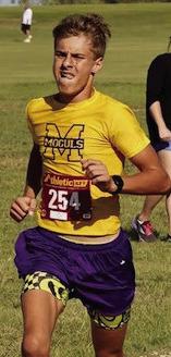 Luke Bowman, 1st place JH boys division.