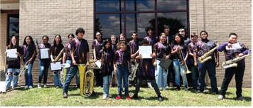 WAYTO GO MUNDAY BAND Congratulations to the Munday 6th grade band and their directors for earning all 1’s at the Seymour Band Festival. | COURTESY PHOTO