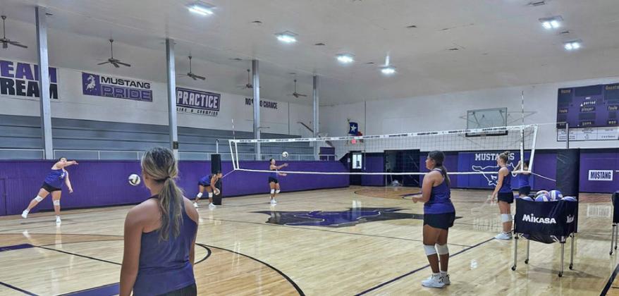 BENJAMIN GIRLS prepare to host the fifth annual Marlboro Man Memorial tourney. | COURTESY PHOTOS
