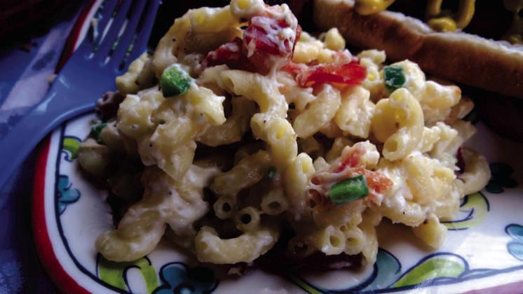 MAKE AHEAD Classic macaroni salad tends to get better the next day so make it ahead of time to free you up while your family is dealing with the barbecue. | ANGELINA LaRUE PHOTO