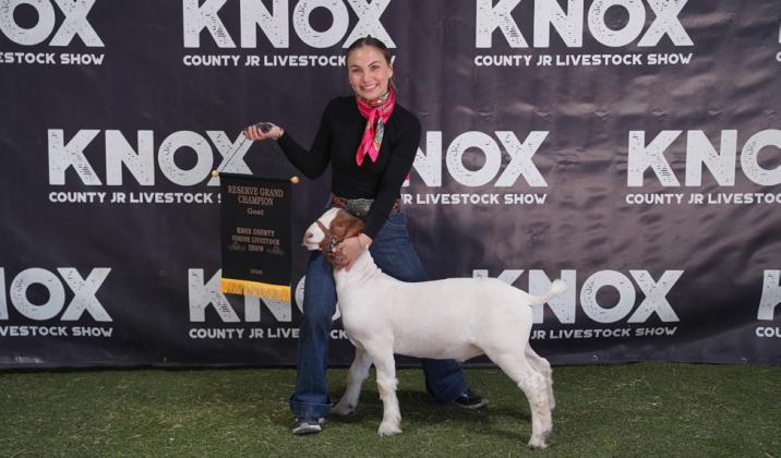 GOATS, KINSLEY CARVER, RESERVE GRAND CHAMPION, GOAT