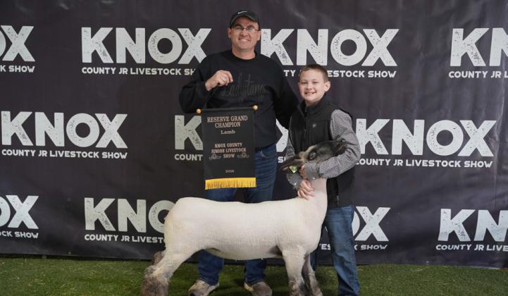 SHEEP, JAKE PROPPS, RESERVE GRAND CHAMPION, LAMB