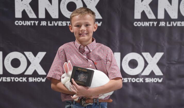 RABBITS, RYKER YATES, INTERMEDIATE SHOWMANSHIP, FRYER
