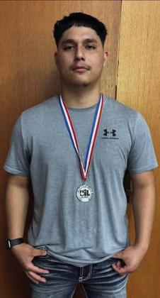 STATEUILACADEMICMEETHELDINAUSTIN MundaystudentsMackinziCastilleandMarcusCastorena competed on Monday at the STATE UIL Academic Meet in Austin. Castille competed in Poetry, and CastorenacompetedinComputerScience.Resultswerenotknownatpresstime. | COURTESYPHOTOS