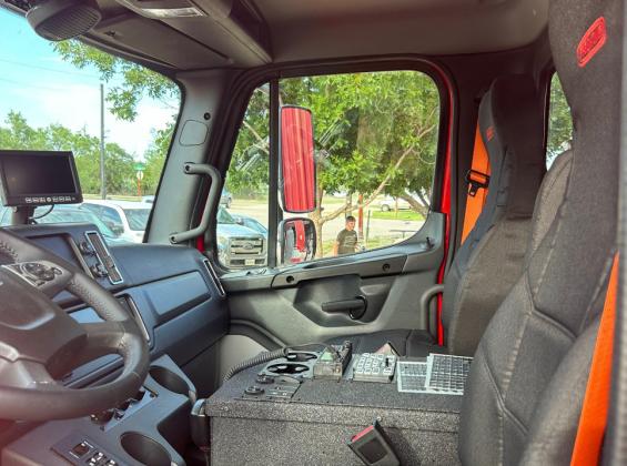 WELCOME ADDITION The newest addition of the Benjamin Fire Department is equipped to handle all types of fire emergencies. | TROY PARTON