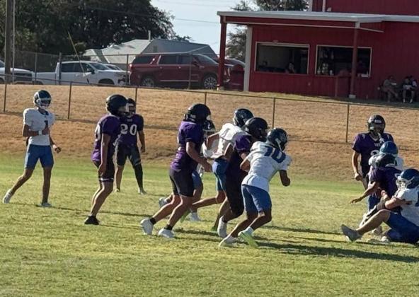 BENJAMIN SPORTS Benjamin athletics is well underway with practices, games and scrimmages for football and volleyball. | COURTESY PHOTOS
