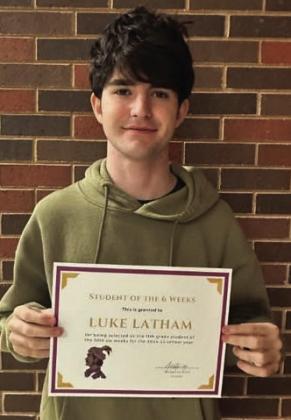 LUKE LATHAM, 11th grade