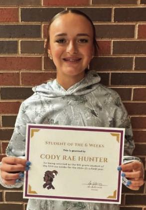 OLIVIA MYERS, 10th grade
