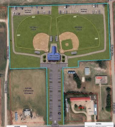 ALLPLANNEDOUT New athletic fields have been designed, with clean up and construction underway. | TROY PARTON