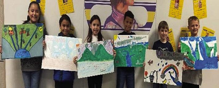 Second Grade—Heydi Rangel, Rene Rodriguez Garcia, Everley Stephenson, Cyler Daniel, Jaxon Cook, Ryker Yates.