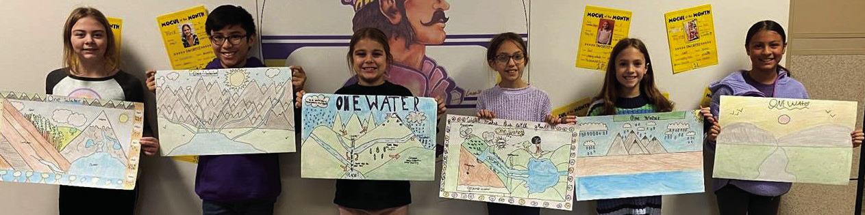 Fourth Grade—Joy Dykes, Marcos Carmona, Paige Myers, Avie Lunn, Piper Sanders, Giselle Rodriguez.