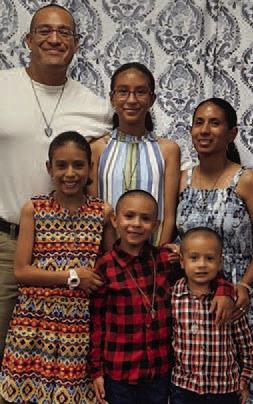 Jesse Villanueva and family.