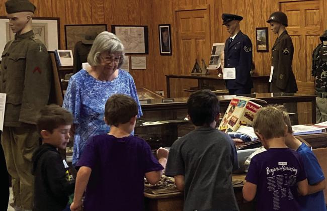 Sherry Hacker explains how the museum operates.
