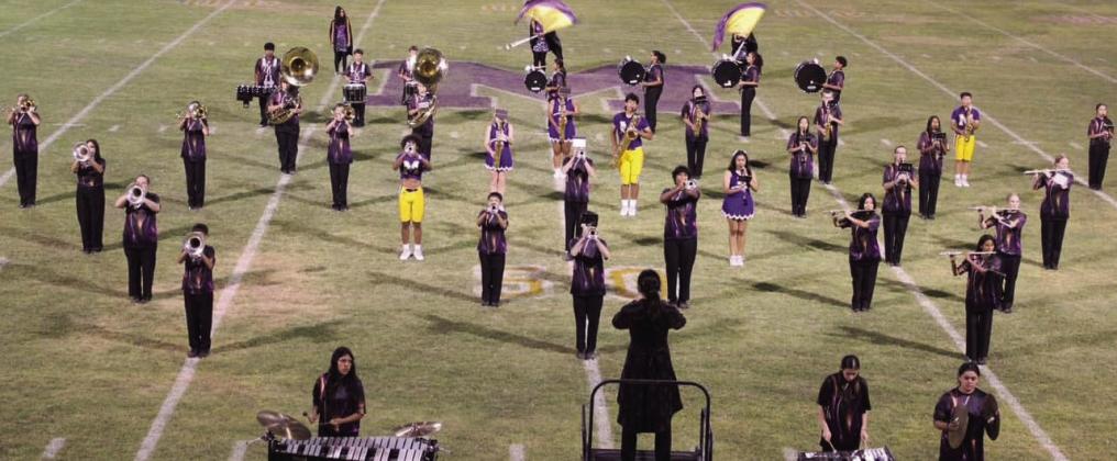 MUNDAY BAND COMPETES