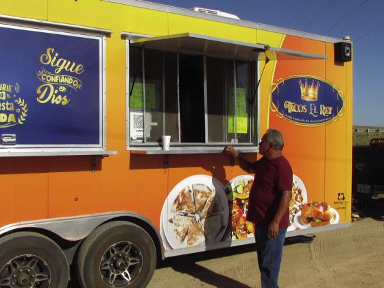 THE TACOS EL REY FOOD TRUCK visited by Leroy Torres. | DON THOMPSON PHOTO
