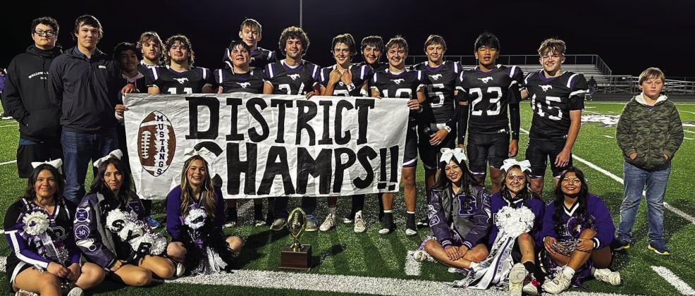 STATE BOUND AGAIN The Benjamin Mustangs along with coach Nathan Hayes are working their way towards State for the third consecutive year. | LAURA GODSEY PHOTO