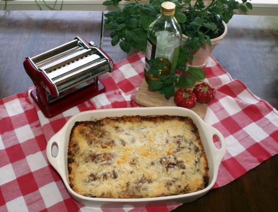 Traditional lasagna