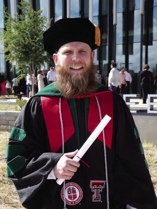 Sheldon Baty, M.D., graduated from Texas Tech University Health Science Center School of Medicine with his Doctor of Medicine on Friday, May 19, 2023, in Lubbock. He will enter residency in the Texas Tech Family Medicine Program in Amarillo. Sheldon is a 2016 graduate of Knox City High School, and a 2020 graduate of Angelo State University. Sheri Baty/The Knox County News-Courier