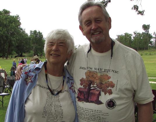 Hanaba Munn Welch and Don Thompson at Doan's 2024