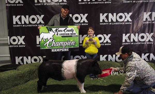 KNOX COUNTY JR. LIVESTOCK SHOW WINNERS