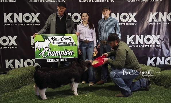 KNOX COUNTY JR. LIVESTOCK SHOW WINNERS