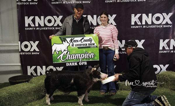 KNOX COUNTY JR. LIVESTOCK SHOW WINNERS