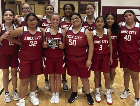 KC COMPETED HARD AND NEVER GAVE UP Junior High Greyhounds finished 1st, the Houndettes finished 2nd at the Paint Creek Tournament. | COURTESY PHOTOS