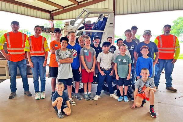 TxDOT demo teaches youngsters how seat belts save lives