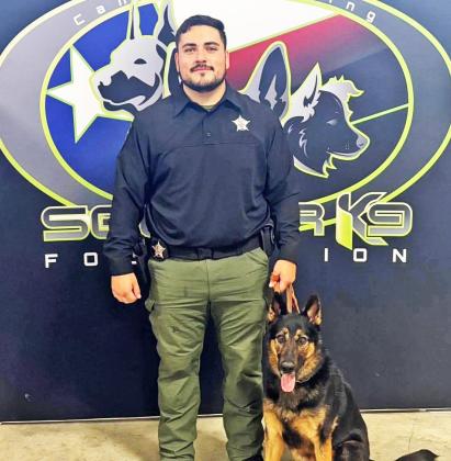 DEPUTYGARZAANDK9 MIKE are ready to begin their work together ensuring the safety of Knox County. | COURTESY PHOTO