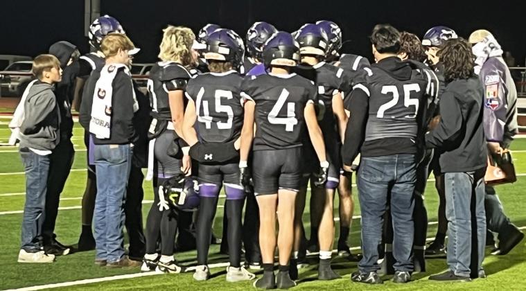 MUSTANGSADVANCE The Mustangs advance to the regional final for the fourth consecutive season. This year, however, the regional final will be against familiar foe as they travel to Hermleigh for the 1A Division 2 Region 2 game against the #1 Jayton Jaybirds. Friday’s game will be the 18th meeting between the two schools on the football field. | COURTESY PHOTO
