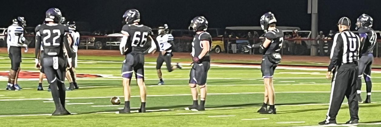 MUSTANGS DOMINATE Benjamin dominated the game from the very beginning. The Mustangs scored on all but one possession and defeated the Bears 68-16. | COURTESY PHOTO