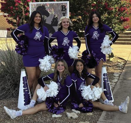 THE 2024-25 BENJAMIN CHEERLEADERS