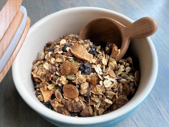 Peanut butter granola makes great snack, dessert