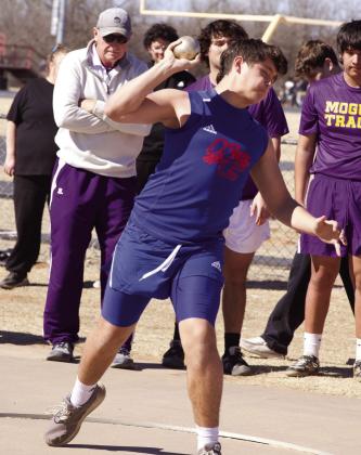 KCHS SHOT PUT Chase Rowland | SHERI BATY PHOTO