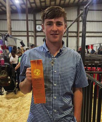 Knox City FFA's last stock show of the year