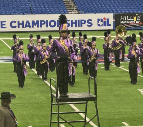 SPOTLIGHT ON MUNDAY BAND AT STATE