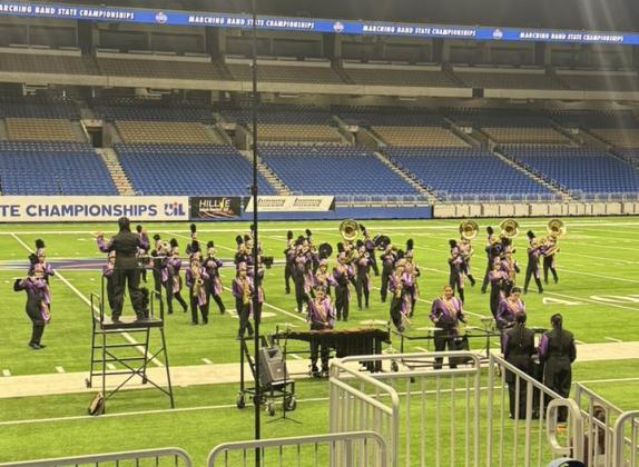 SPOTLIGHT ON MUNDAY BAND AT STATE