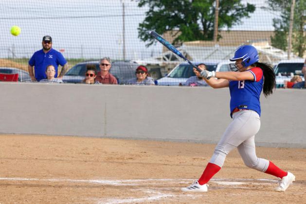 KNOX CITY VERSUS NORTHSIDE Lexi Abila at bat. | SHERI BATY