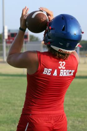 BUILDING THE TEAM brick by brick is how it gets done in Greyhound territory!