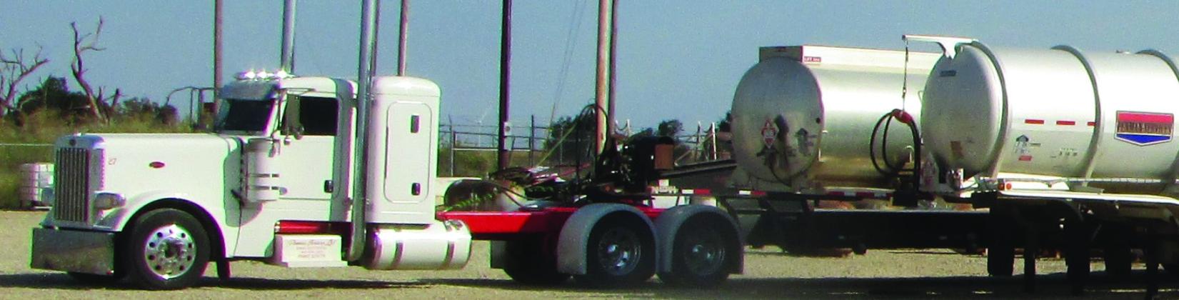 FULL SIZE FLEET The expanding fleet includes new semi-tractor trucks and trailers. | DONTHOMPSON PHOTO